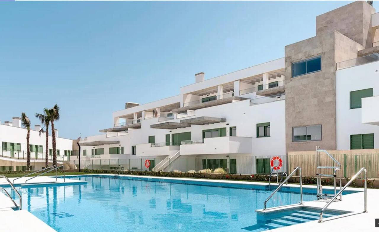 Ocean Apartament !! 1ª Linea Del Mar, Piscina, Parking, Wifi Mojácar Exteriör bild