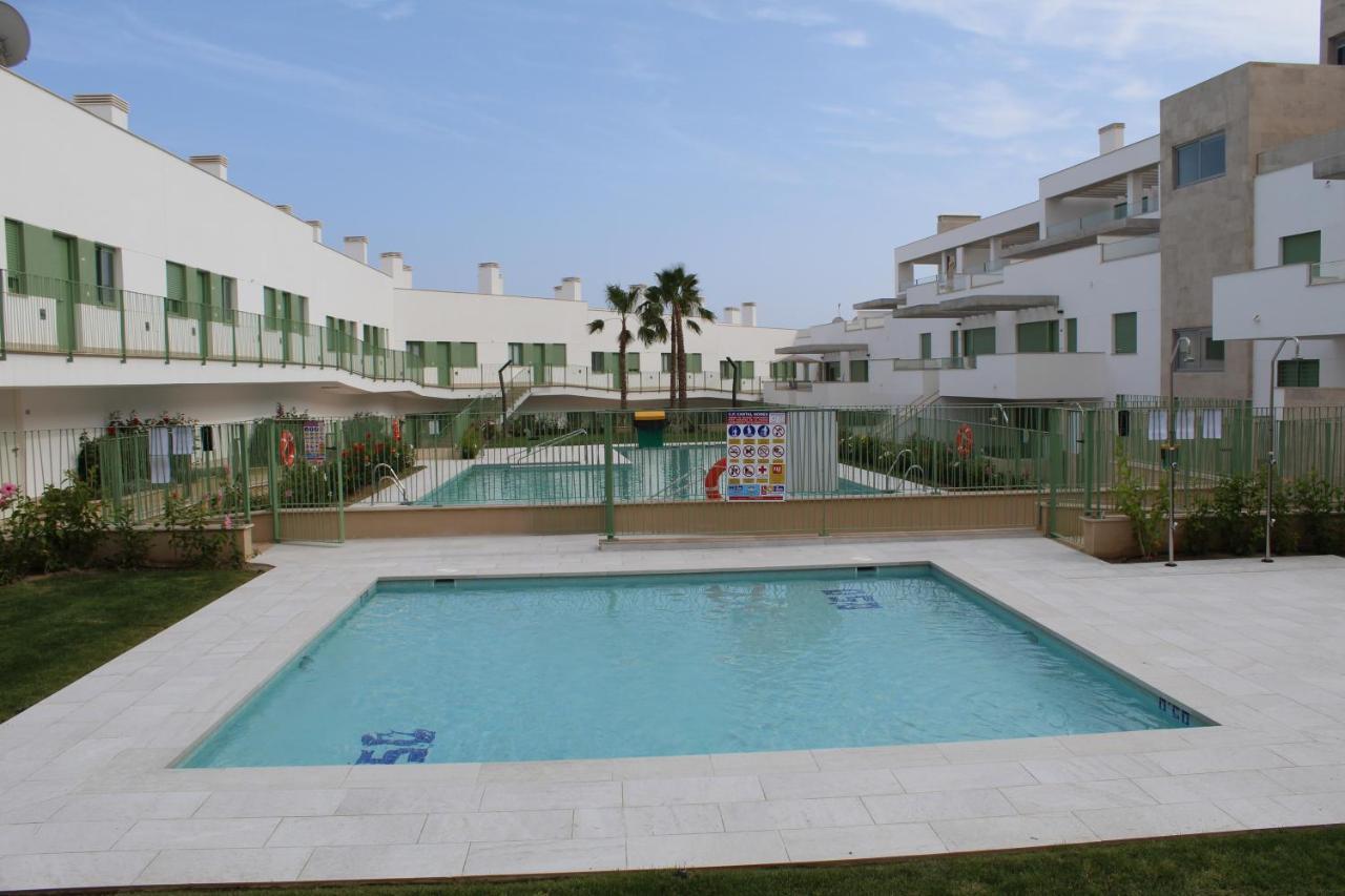 Ocean Apartament !! 1ª Linea Del Mar, Piscina, Parking, Wifi Mojácar Exteriör bild