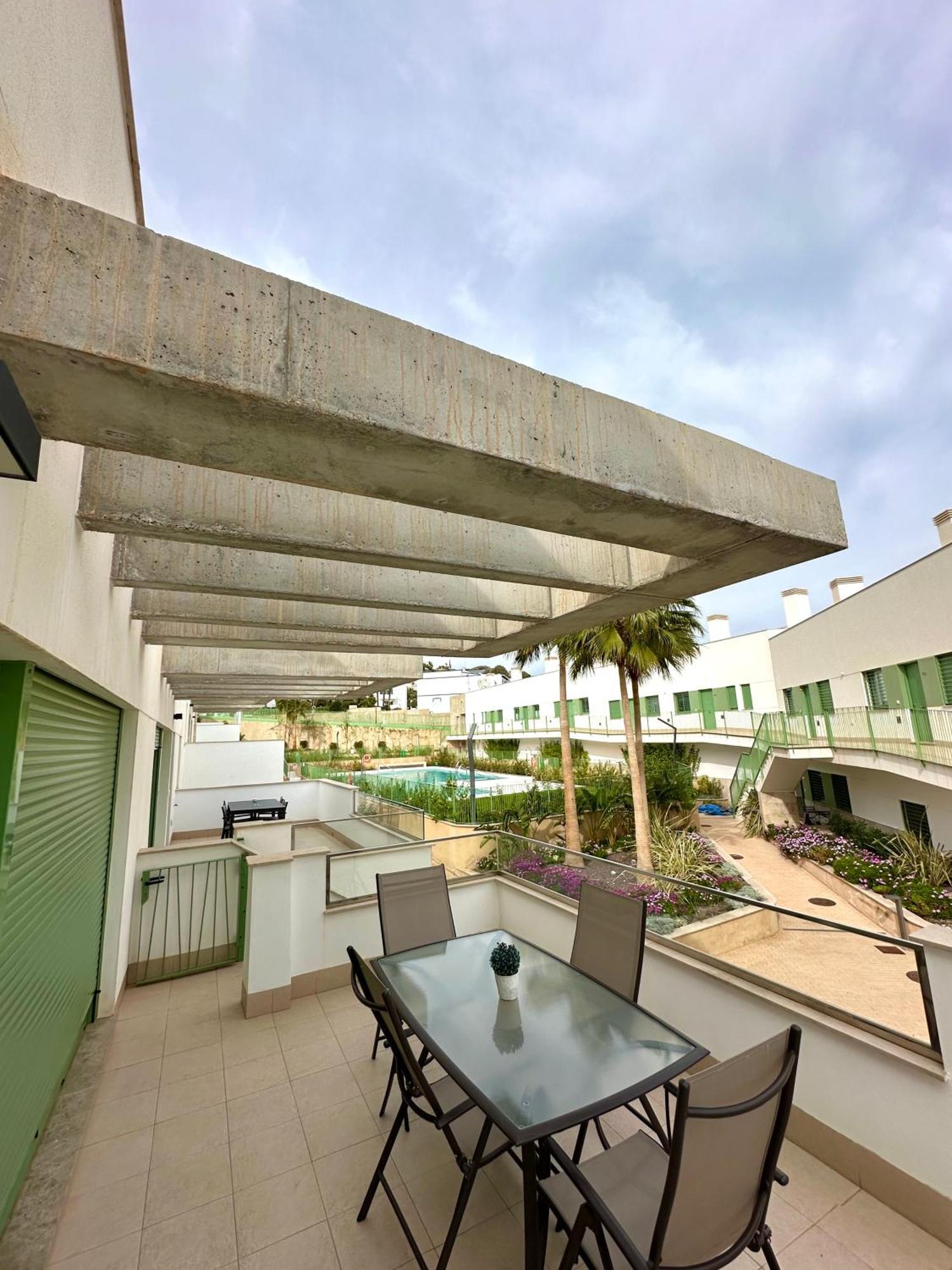 Ocean Apartament !! 1ª Linea Del Mar, Piscina, Parking, Wifi Mojácar Exteriör bild